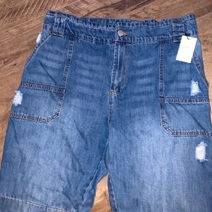 NEW Forever 21 Paperbag Jeans
